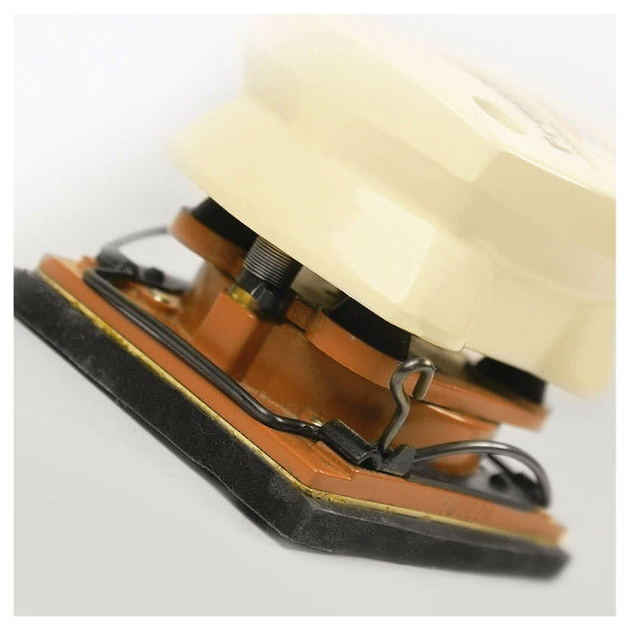 Máy chà nhám rung, dùng khí nén Nitto Kohki FS-50A kích thước đế nhám 75 x 82mm