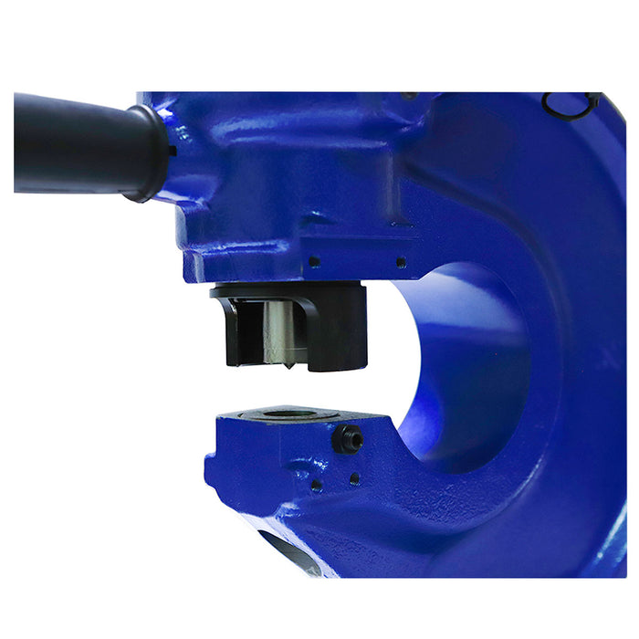 Máy dột thủy lực Nitto Kohki HS11-1624 lực dột 464kN, độ dày thép tối đa 16mm , khoảng sâu hàm 110mm, dột được Inox