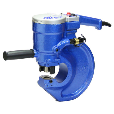 Máy dột thủy lực Nitto Kohki HS11-1624 lực dột 464kN, độ dày thép tối đa 16mm , khoảng sâu hàm 110mm, dột được Inox