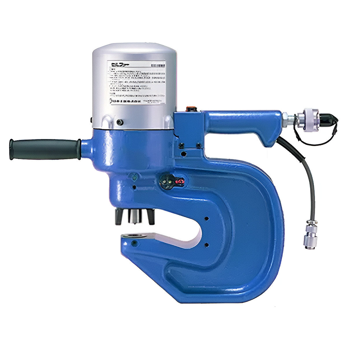 Máy dột thủy lực 1 chế độ Nitto Kohki HA11-1624 lực dột 431kN, độ dày thép tối đa 16mm, khoảng sâu hàm 110mm