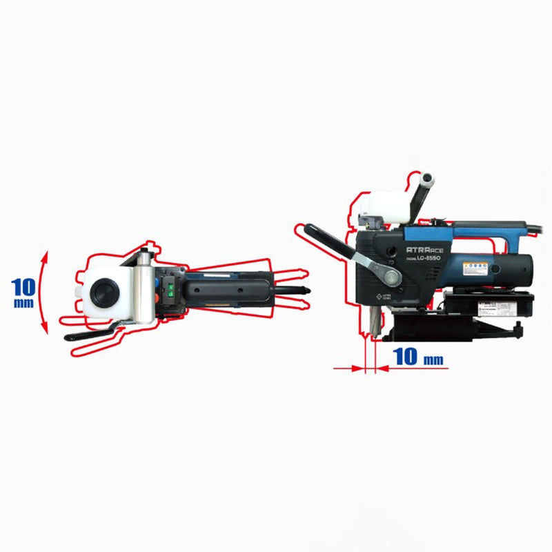 Máy khoan từ Nitto Kohki ATRA ACE LO-3550 công suất 800W, đường kính lỗ khoan tối đa 35mm, thép tấm dày 50mm