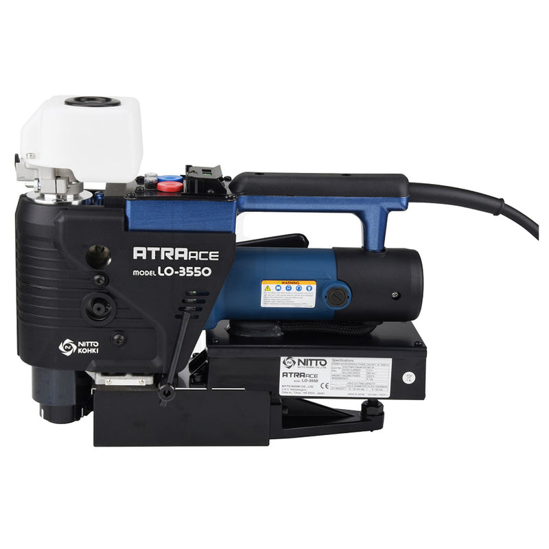 Máy khoan từ Nitto Kohki ATRA ACE LO-3550 công suất 800W, đường kính lỗ khoan tối đa 35mm, thép tấm dày 50mm