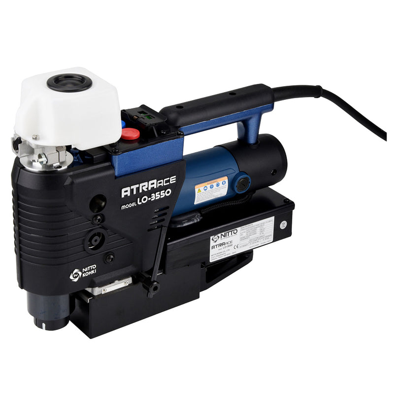 Máy khoan từ Nitto Kohki ATRA ACE LO-3550 công suất 800W, đường kính lỗ khoan tối đa 35mm, thép tấm dày 50mm
