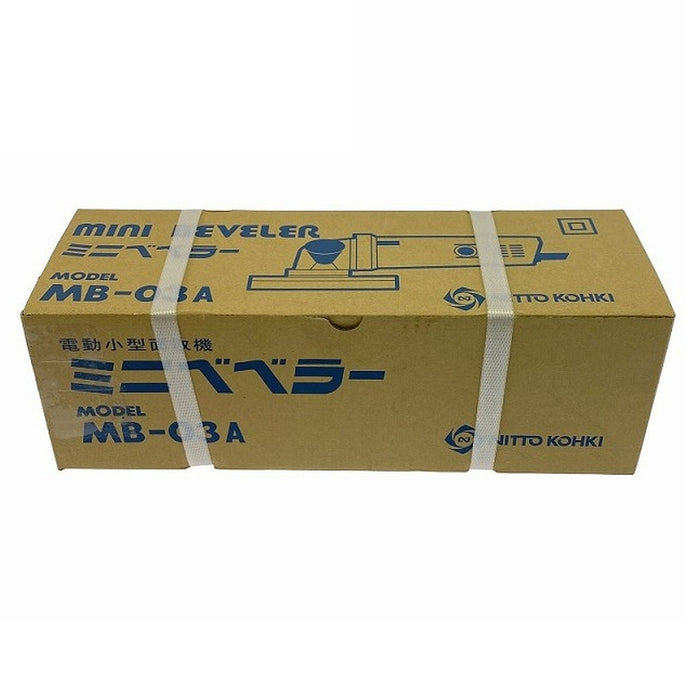 Máy vát mép kim loại Nitto Kohki MB-03A công suất 430W, vát mép tối đa 3mm, góc vát 45°