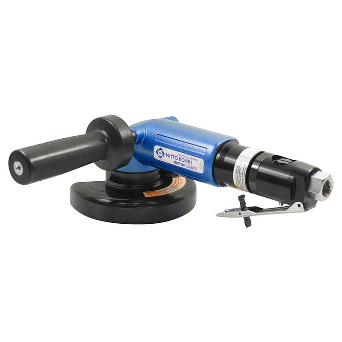 Máy mài góc dùng khí nén Nitto Kohki Myton MYG-50 đường kính lưỡi 125mm, công tác bóp