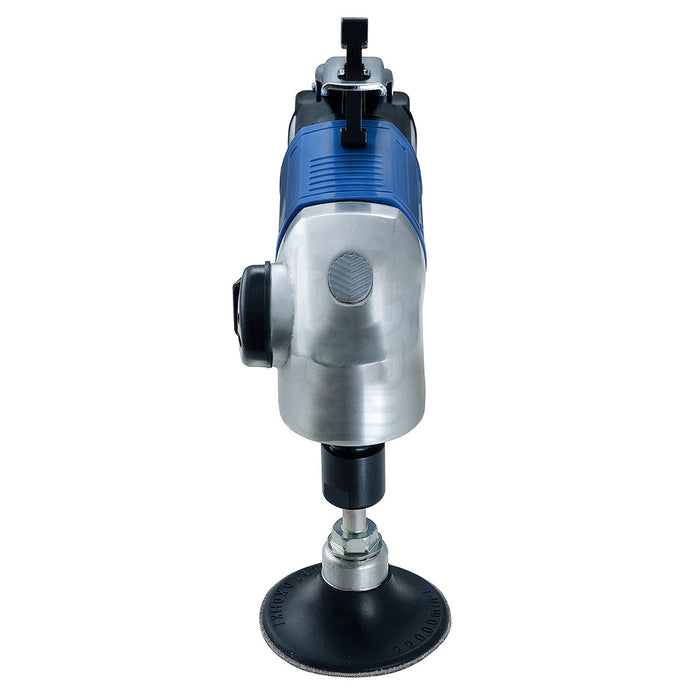 Máy chà nhám tròn dùng khí nén Nitto Kohki Myton MYS-20L đường kính đế nhám 25mm, 38mm, 50mm, công tắc bóp