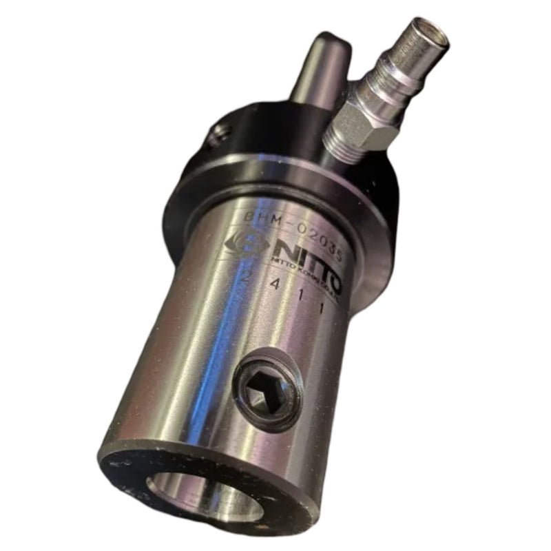 Đầu giữ mũi khoan Nitto Kohki BHM-02035 đuôi côn MT2, dùng cho mũi khoan từ dòng Hi-Broach/ JetBroach One-Touch mã số TB00390