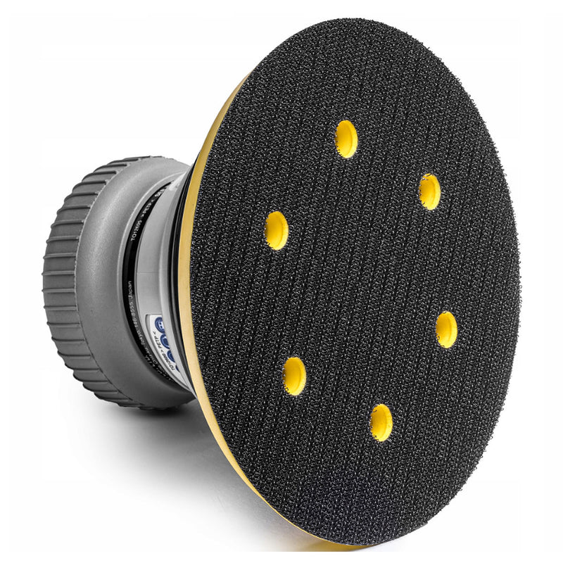 Đế chà nhám Nitto Kohki V-6H TB003650 đường kính 150mm ( 6 inch ) loại Velcro ( gai & xù )