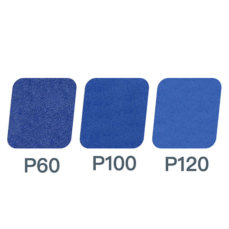 Hộp 50 miếng giấy nhám băng Nitto Kohki kích thước 330mm x 10mm, loại hạt Zirconia (Z)