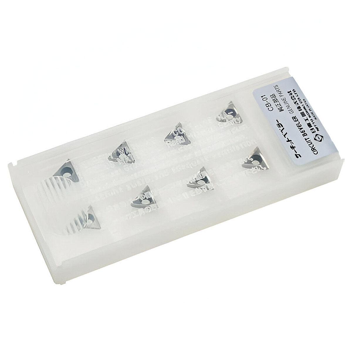 Hộp 10 lưỡi dao vát mép kim loại mềm Nitto Kohki TB11074 kích thước dao 8.4mm