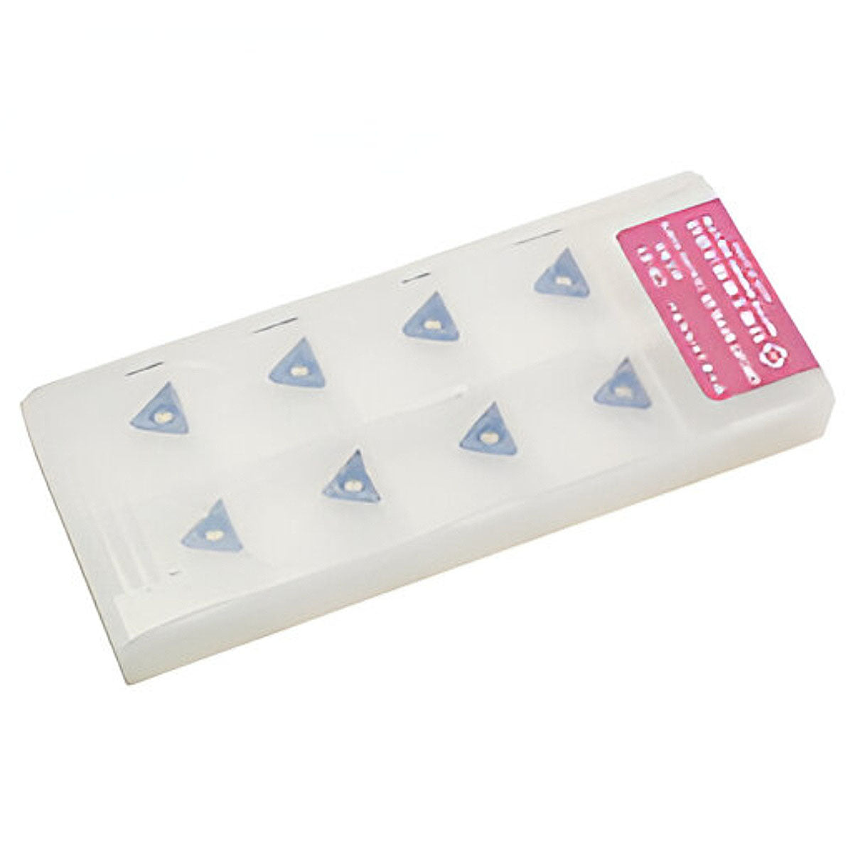 Hộp 10 lưỡi dao vát mép Inox Nitto Kohki TB11076 kích thước dao 8.4mm