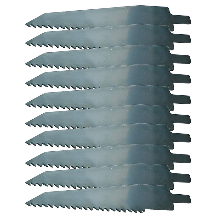 Hộp 10 lưỡi cưa kiếm Nitto Kohki TB11099 dùng cho thạch cao, số răng 9 TPI, đuôi gài 1/2 inch ( Universal Shank )