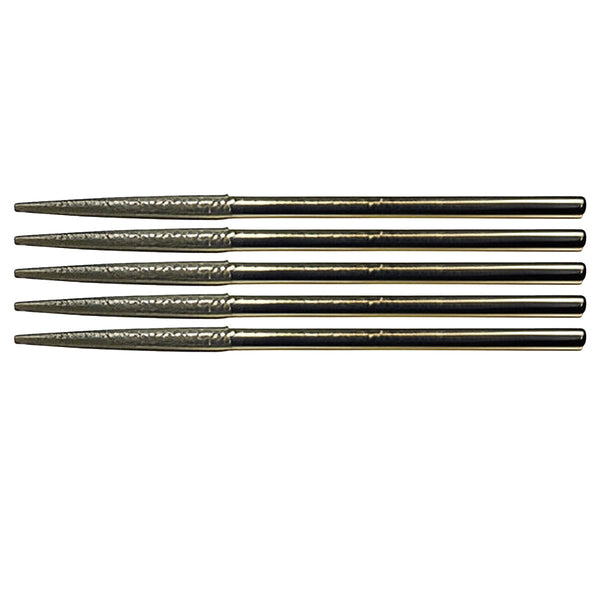 Hộp 5 dũa kim cương đầu tròn Nitto Kohki TB11106 đường kính mũi 1mm, đuôi trơn 3mm, chiều dài 65mm