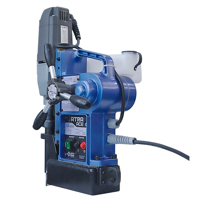 Máy khoan từ Nitto Kohki ATRA ACE WA-5000 công suất 1150W, đường kính lỗ khoan tối đa 50mm, thép tấm dày 75mm