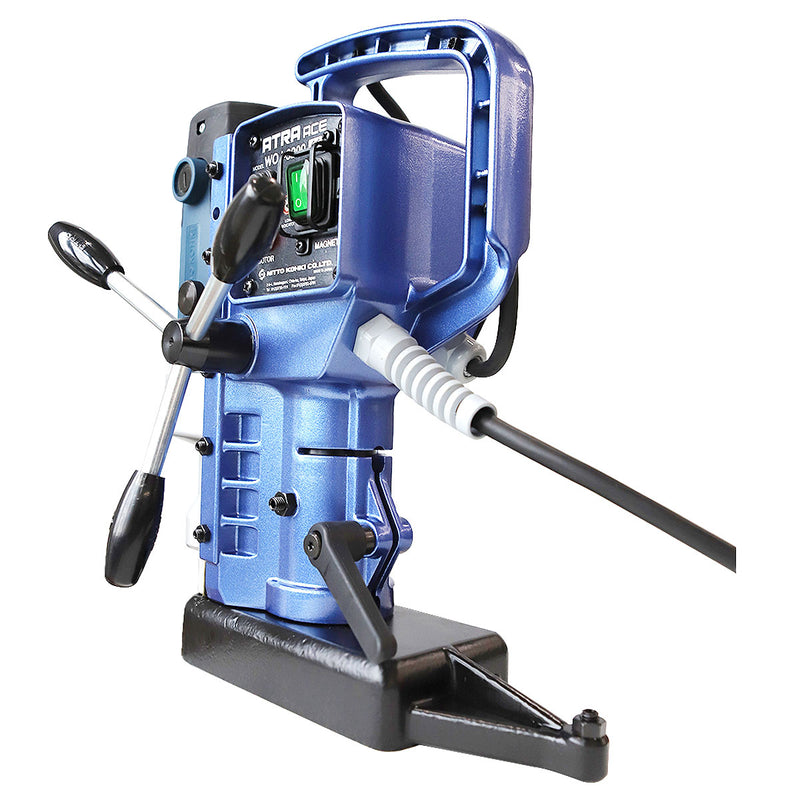 Máy khoan từ Nitto Kohki ATRA ACE WOJ-3200 công suất 950W, đường kính lỗ khoan tối đa 32mm, thép tấm dày 50mm