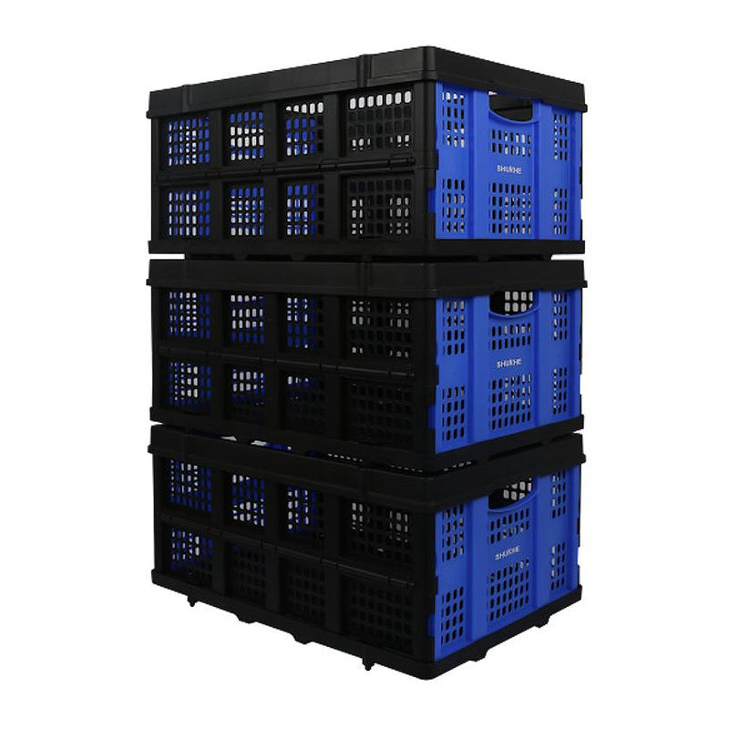 Giỏ nhựa đựng hàng có thể gấp gọn Nikiwa FWA-BA, kích thước 560mm x 410mm, chất liệu nhựa cao cấp