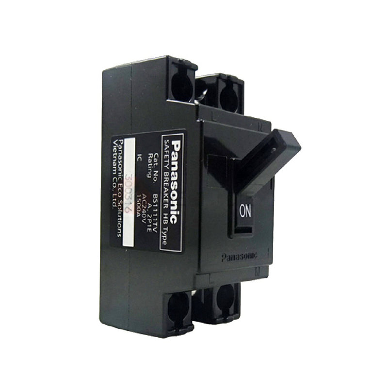 CB cóc bảo vệ quá tải Panasonic HB 2P1E (Safe Breaker), tải định mức từ 6A ~ 40A, dòng cắt 1kA - 1.5kA