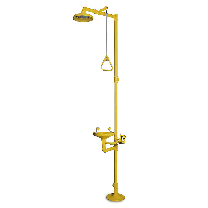 Vòi sen rửa mắt khẩn cấp Proguard PG 10020AB chậu bằng nhựa ABS, mở vòi bằng tay