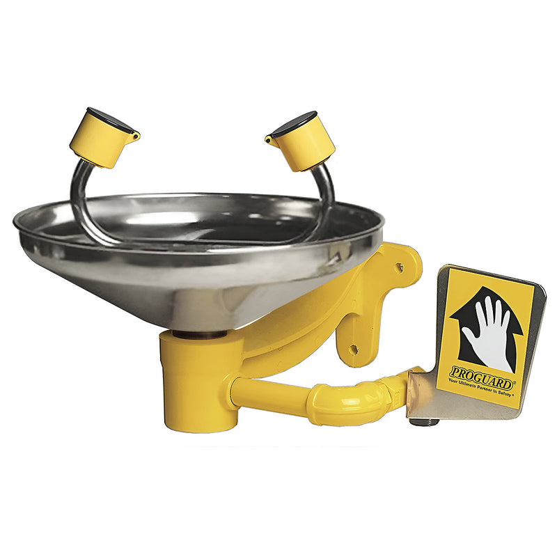 Chậu rửa mắt khẩn cấp, loại gắn tường Proguard PG 5050SS chất liệu thép không gỉ