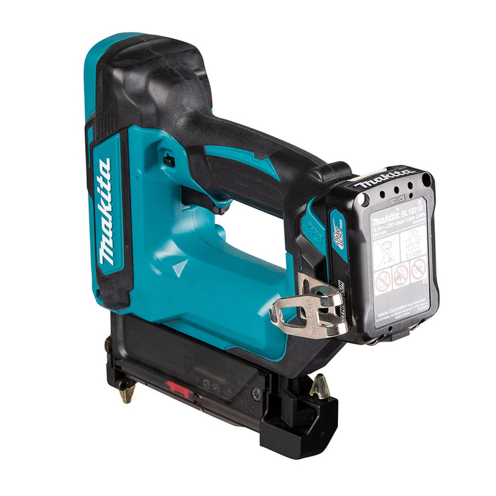 Máy bắn đinh chỉ không đầu Makita PT354D dùng Pin 12Vmax CXT, kích thước đinh 15-35mm