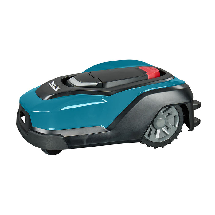 Robot cắt cỏ Makita RM350D dùng Pin tự sạc , diện tích làm việc tối đa 3500m2, độ rộng cắt 240mm