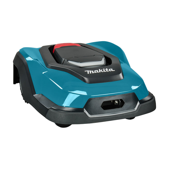 Robot cắt cỏ Makita RM350D dùng Pin tự sạc , diện tích làm việc tối đa 3500m2, độ rộng cắt 240mm