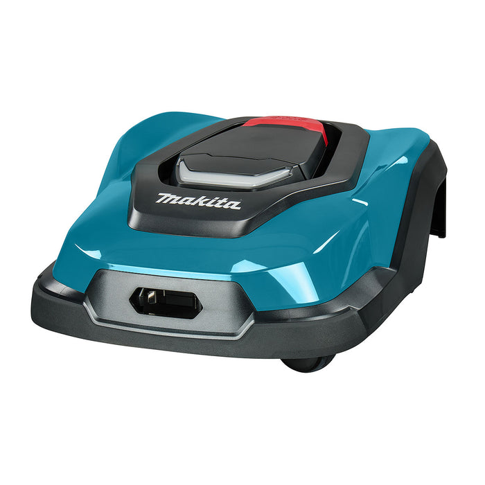 Robot cắt cỏ Makita RM350D dùng Pin tự sạc , diện tích làm việc tối đa 3500m2, độ rộng cắt 240mm