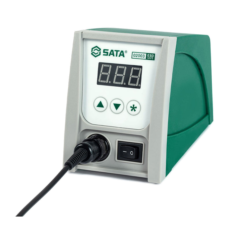 Trạm hàn chì kỹ thuật số, chống tĩnh điện SATA 02003 công suất 70W