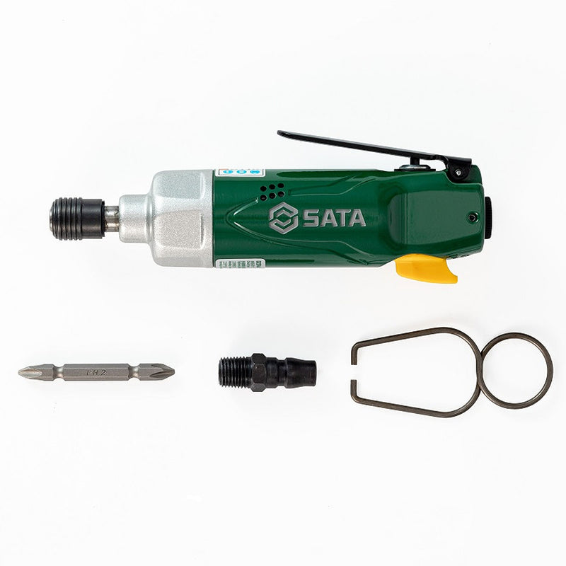 Máy vặn vít dùng khí nén dạng thẳng SATA 02313A đuôi lục giác 6.35mm ( 1/4 inch )