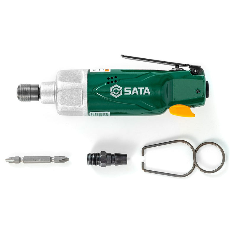 Máy vặn vít thẳng dùng khí nén SATA 02315A đuôi lục giác 6.35mm (1/4 inch)