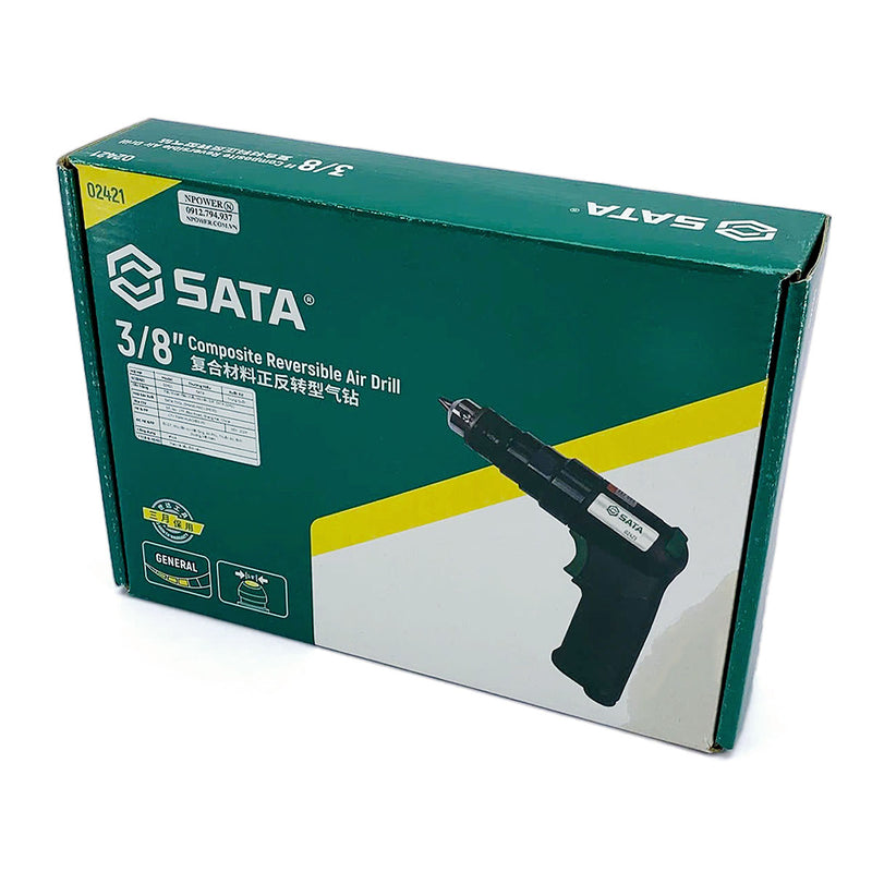 Máy khoan đầu kẹp dùng hơi SATA 02421 kích thước đầu kẹp 3/8 inch