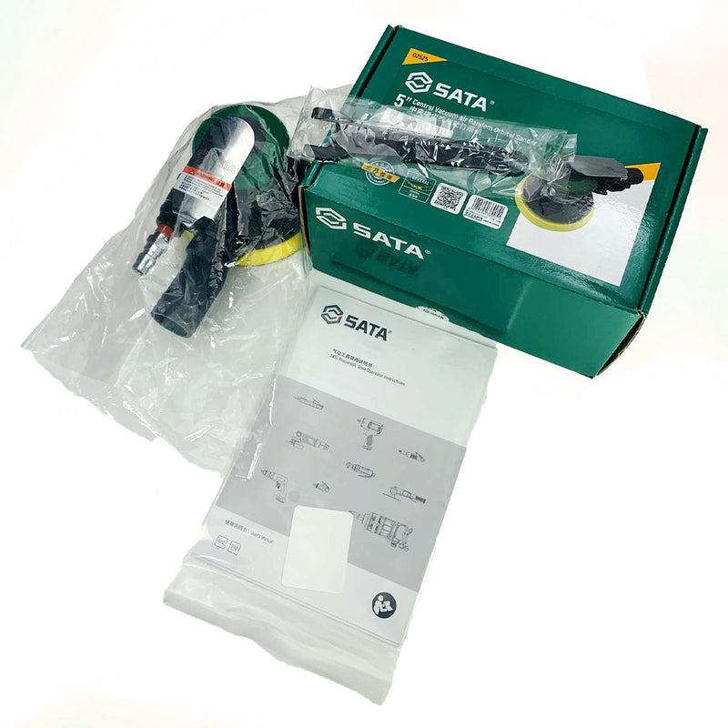 Máy đánh bóng dùng hơi SATA 02525 kích thước đĩa 5 inch