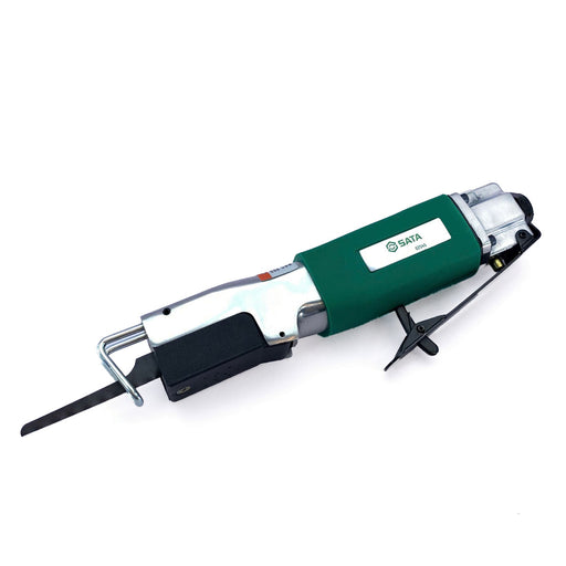 Máy cưa kiếm dùng hơi SATA 02545, 9000 BPM, cắt kim loại mỏng, nhựa, FRP, sửa chữa ô tô, gia công cơ khí, trọng lượng nhẹ.