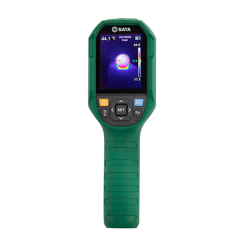 Máy dò nhiệt SATA 03082 Professional Thermal Imager dải đo -10°C đến +400°C, độ phân giải 256x192, IP65