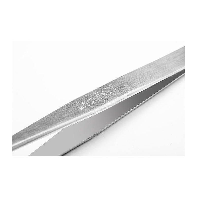 Nhíp gắp linh kiện điện tử, mũi nhọn, chất liệu Inox SATA