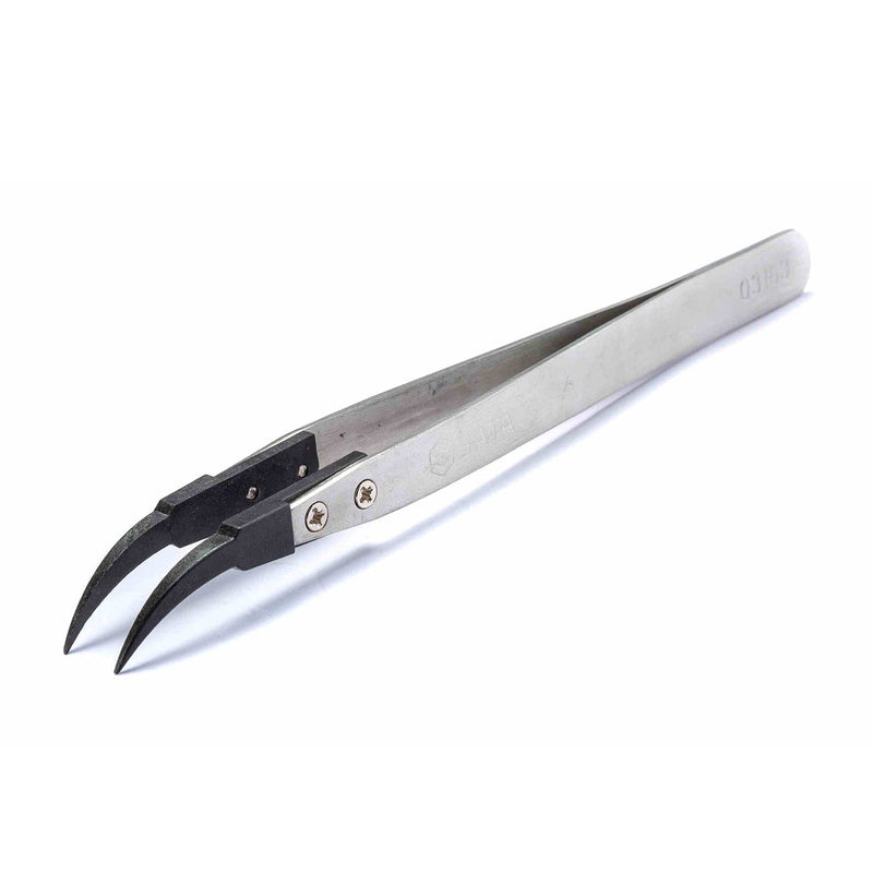Nhíp gắp linh kiện điện tử, chống tĩnh điện, chất liệu Inox SATA
