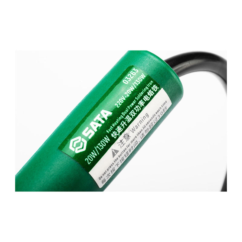 Mỏ hàn chì SATA 03263 công suất kép 20W/ 130W