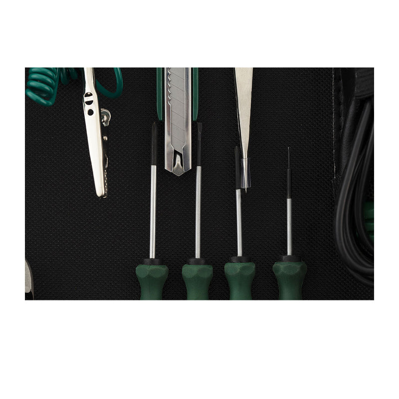 Bộ dụng cụ sữa chữa điện tử cầm tay SATA 03720 22 chi tiết