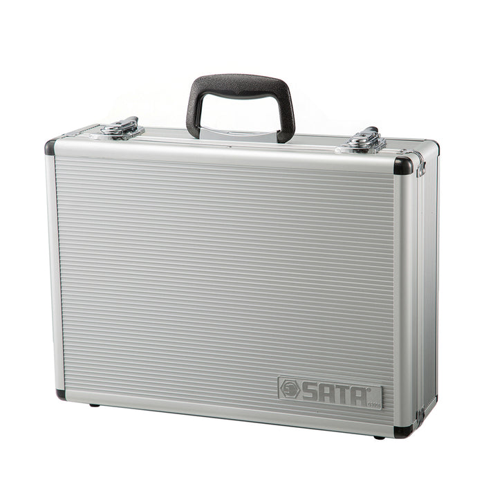 Thùng đồ nghề nhôm 16inch
Quy cách: 425 x 305 x 125mm
Chất liệu: nhôm khung thép chống va đập SATA 03601