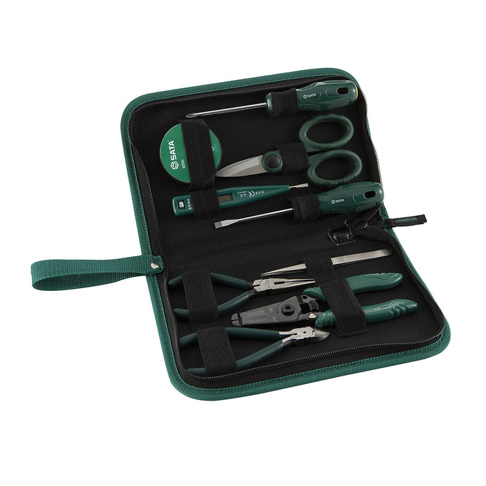 Bộ dụng cụ sữa chữa điện SATA 03750 9 chi tiết