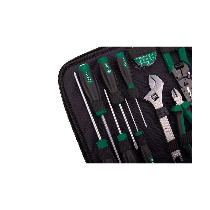 Bộ dụng cụ kết hợp, chuyên sửa điện 32 chi tiết SATA 03795