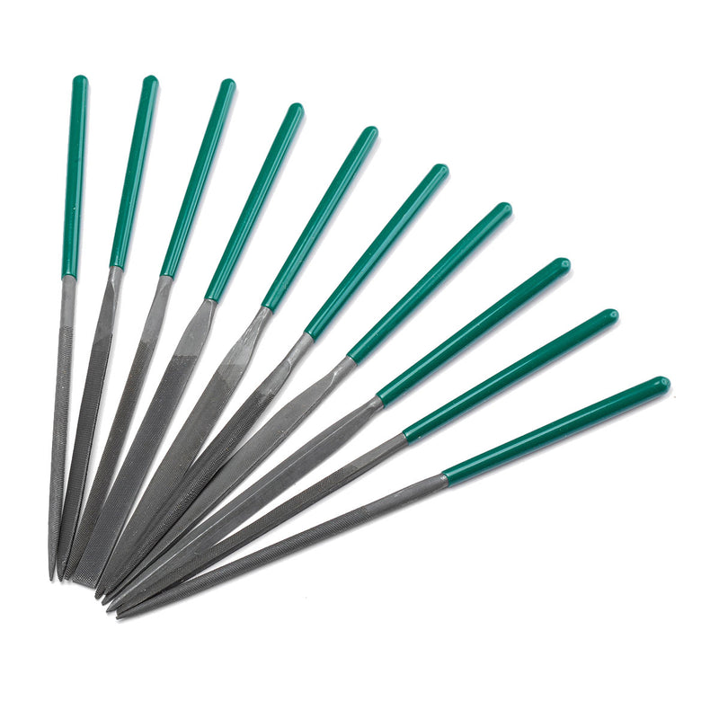 Bộ giũa kim loại dài 4 x 160mm SATA 03802 10 chi tiết