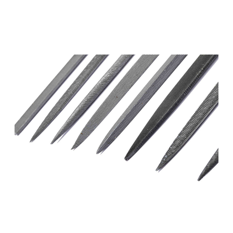Bộ dũa kim loại 10 chi tiết SATA 03803 kích thước 5mm x 180mm