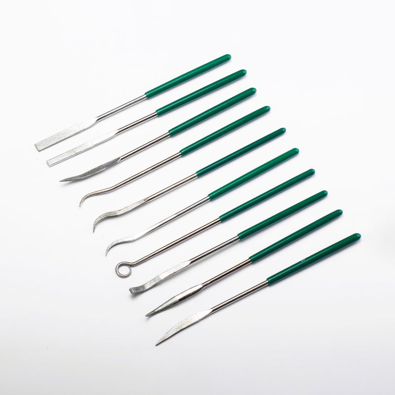 10件套金刚石混合专用针锉套装 3x140MM SATA 03804