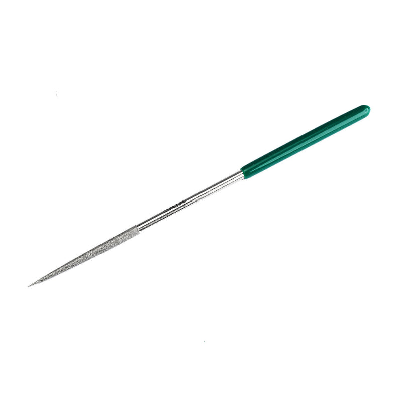 Giũa kim loại dạng tròn đầu nhọn SATA 03835.  Chiều dài 4 x 160mm