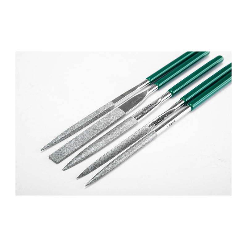 5Pc. Diamond Needle File Set 5x180MM SATA 03850
