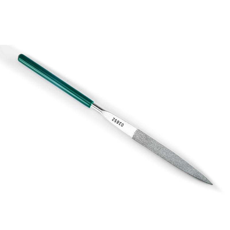 ダイヤモンドポイント半丸ニードルファイル 5x180MM SATA 03852
