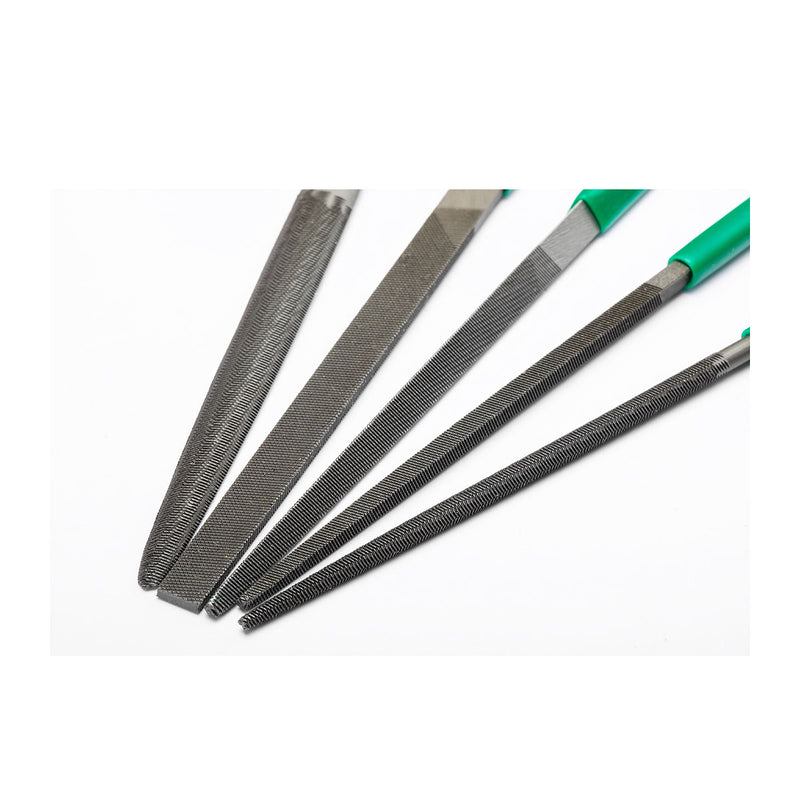 Bộ giũa kim loại mini SATA 03901, 5 chi tiết. Dài 185mm