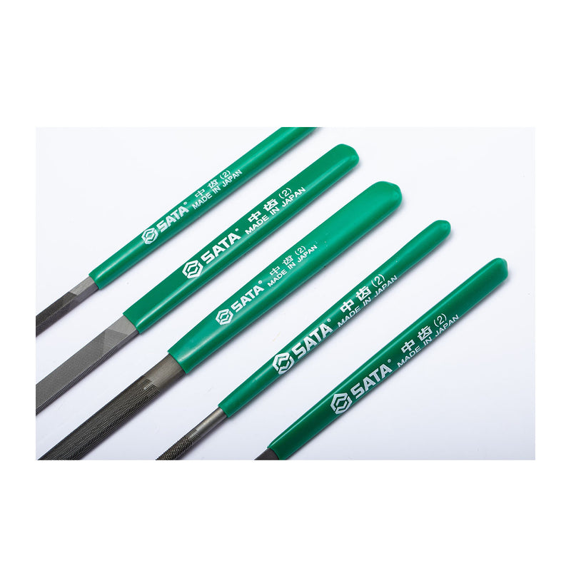 Bộ giũa kim loại mini SATA 03902 5 chi tiết. Dài 200mm