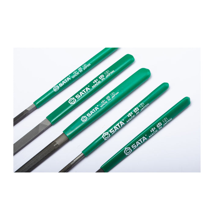 Bộ giũa kim loại mini SATA 03902 5 chi tiết. Dài 200mm